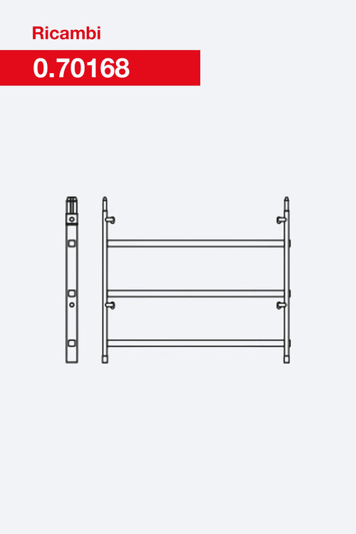 Fiancata 6 gradini 0.70168 Faraone per trabattelli Rapido System 80×160 e 80×180