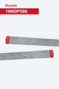 Coppia di maniglie per sollevamento 1M60P598 per scale professionali in alluminio SMT e SM. Ricambio originale Faraone.