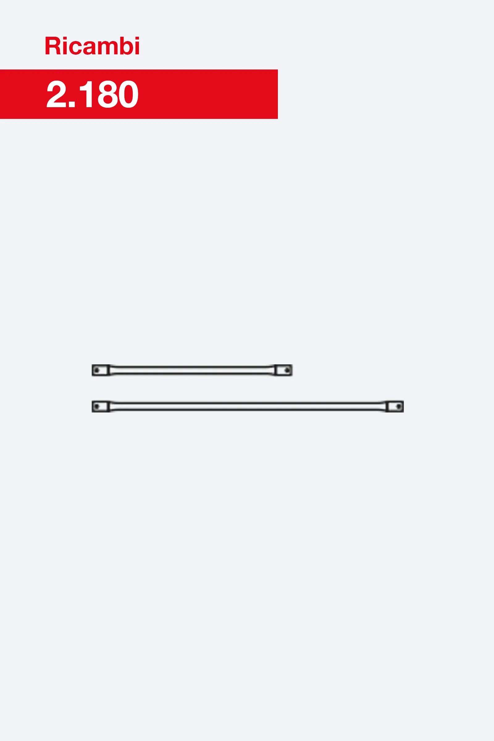 Diagonale 2.180 Faraone per trabattelli Rapido System 80×180 e 105×180