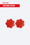 Pomello fermo apertura 2POM.PON per cale professionali in alluminio a castello SMT, a forbice telescopiche con piattaforma PLS, singole in appoggio telescopiche SCRT, singole in appoggio per accesso camion SCR, multiuso 2 elementi ST.2N, multiuso 3 elementi ST.3N e S3.EM e piattaforme di lavoro SGS. Ricambio originale Faraone.