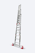Scala professionale in alluminio a sfilo a corda in appoggio 3CM Faraone