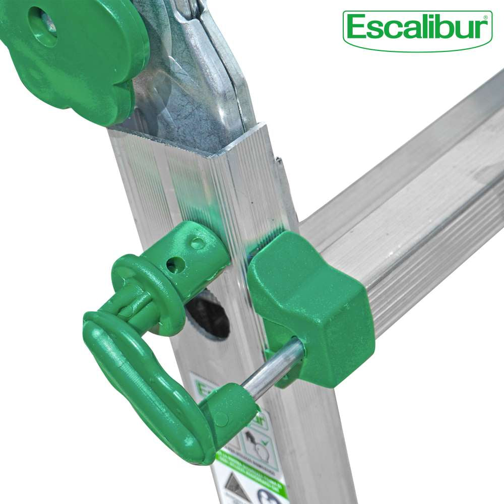 AK33 - Scala professionale in alluminio multiuso telescopica