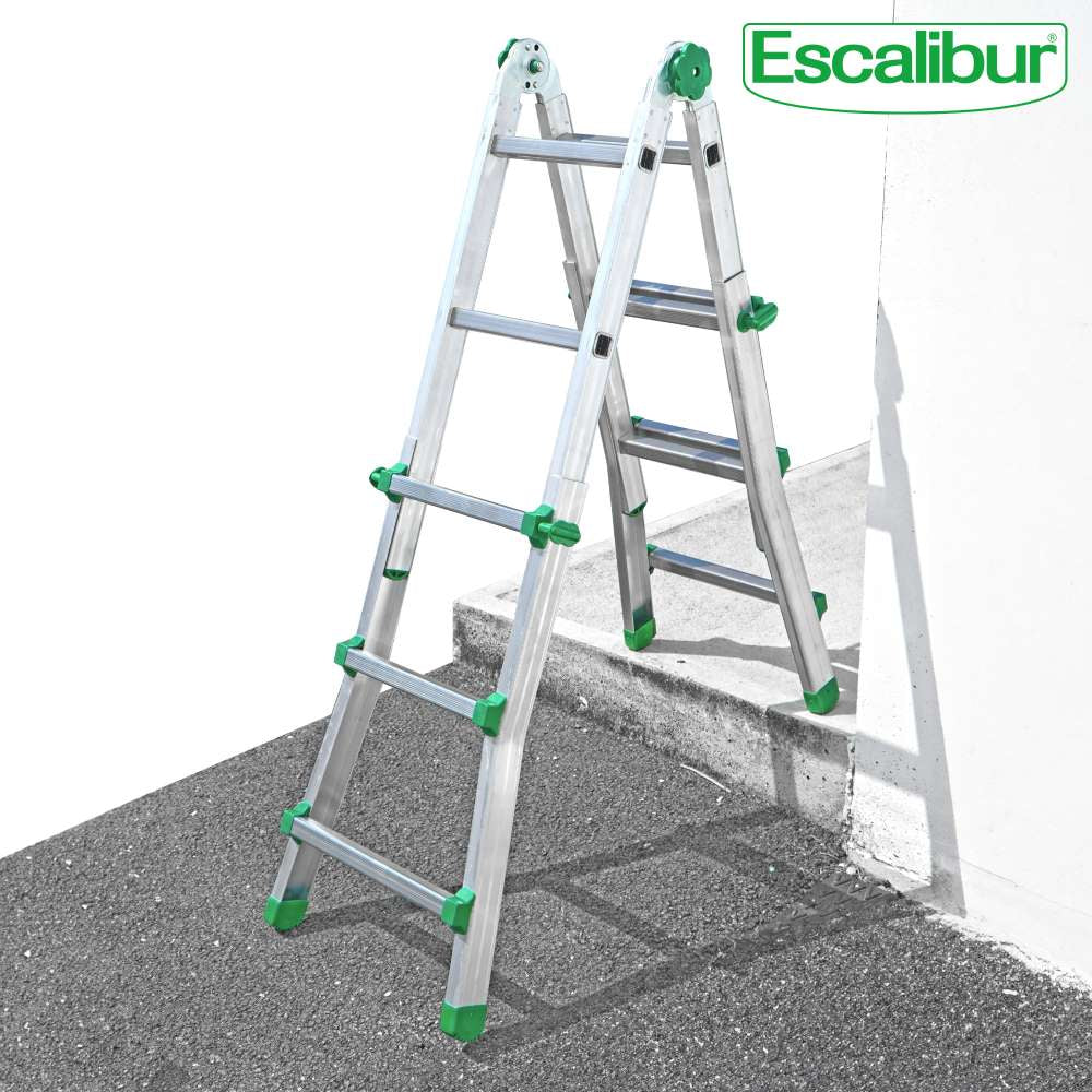 AK45 - Scala professionale alluminio multiuso telescopica