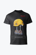 T-shirt cotone nero TS03 Safety Break Faraone collezione Safety at Work