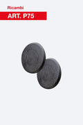 Coppia tappi tubolare per scale PL e PLS ART. P75 Faraone per scale professionali in alluminio PL e PLS