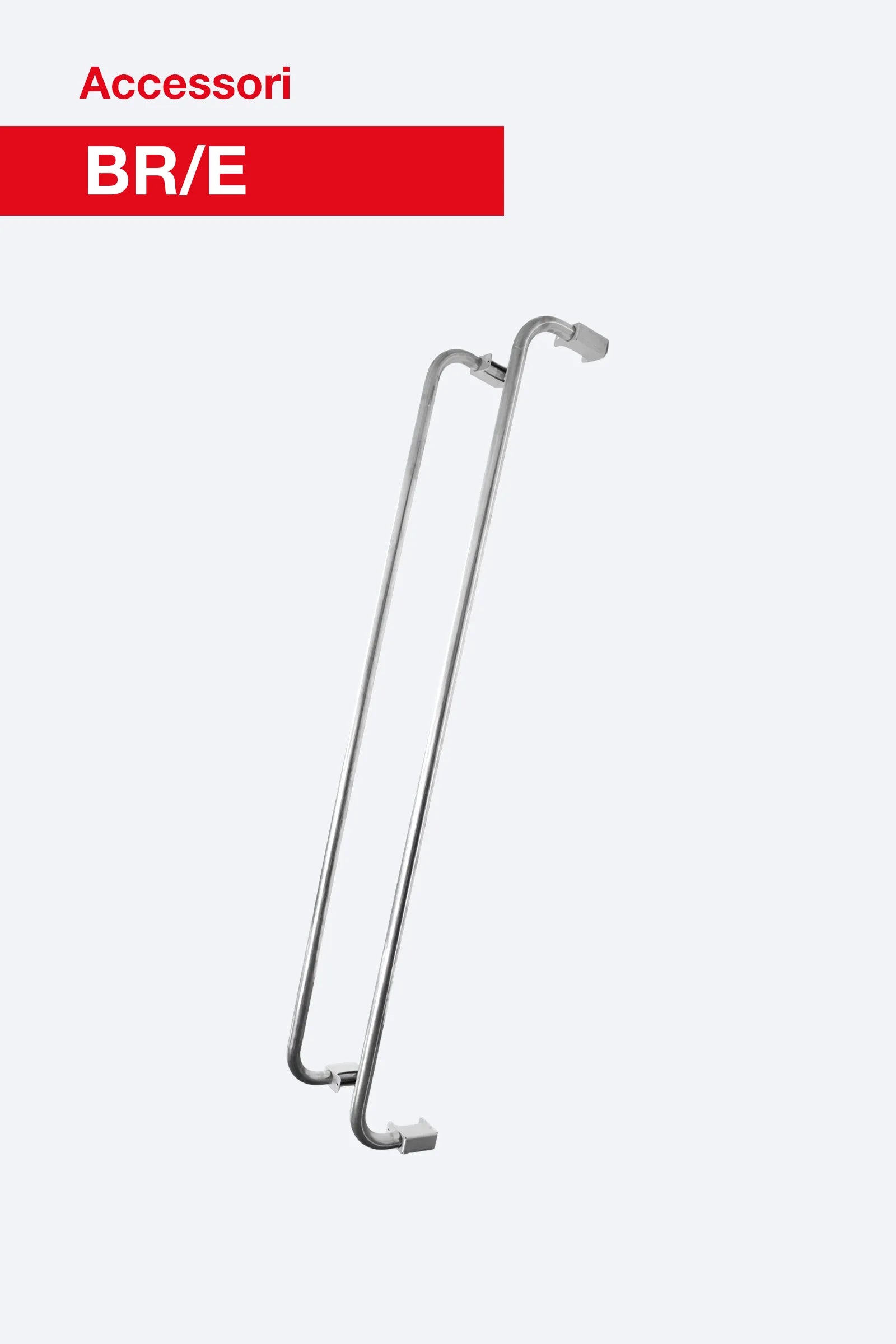 Coppia braccioli BR/E Faraone per scale professionali Sella