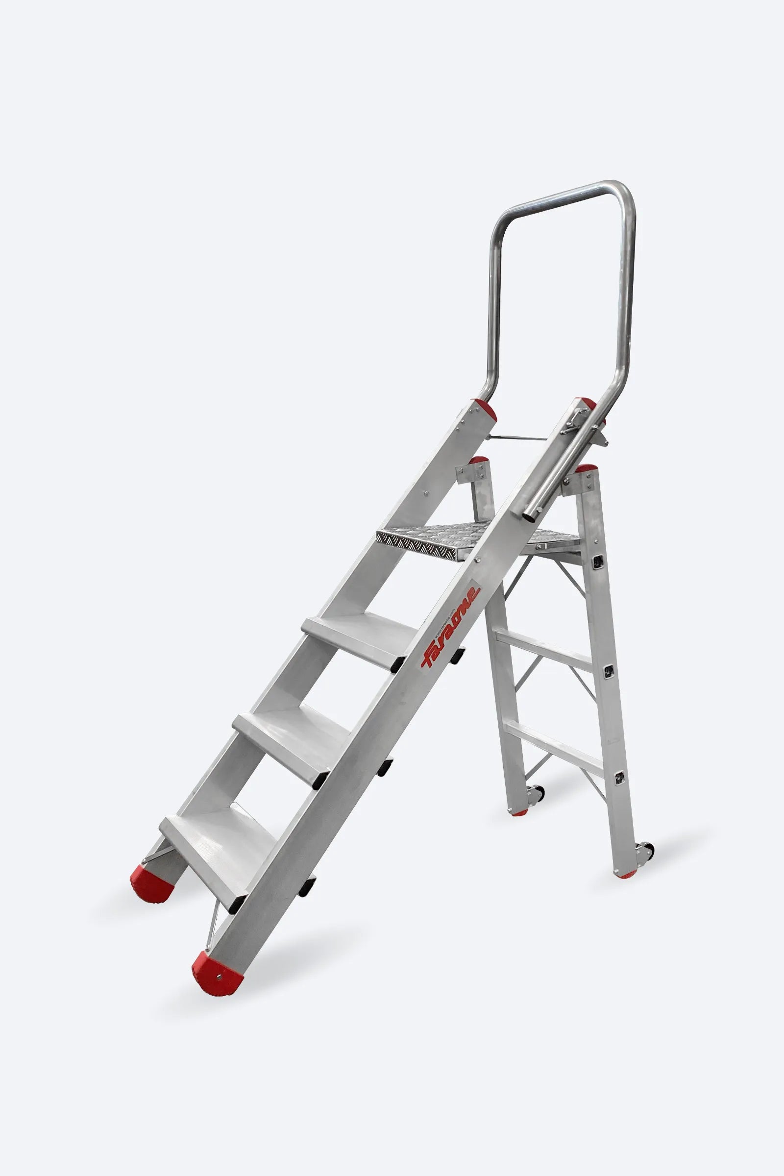 Sgabello professionale in alluminio a forbice CM Faraone