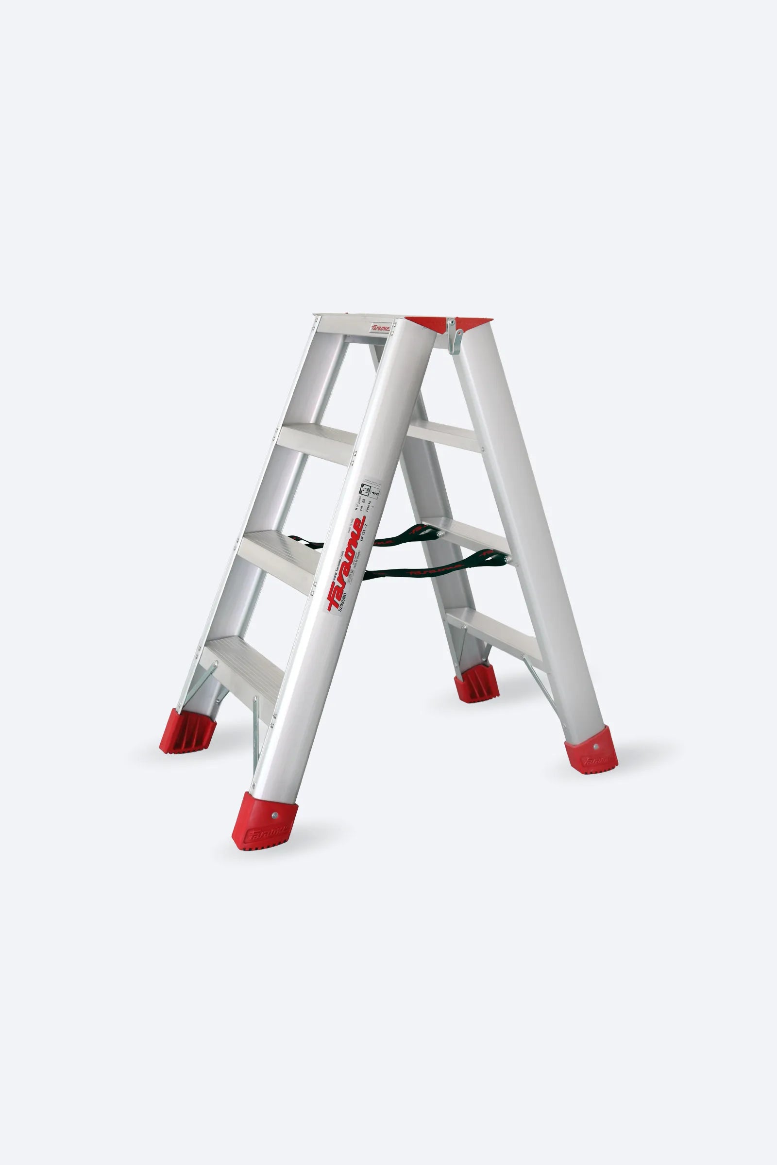 Scala professionale in alluminio a forbice a doppia salita ND Faraone