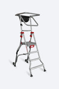 Scala professionale in alluminio a forbice con piattaforma PL Faraone