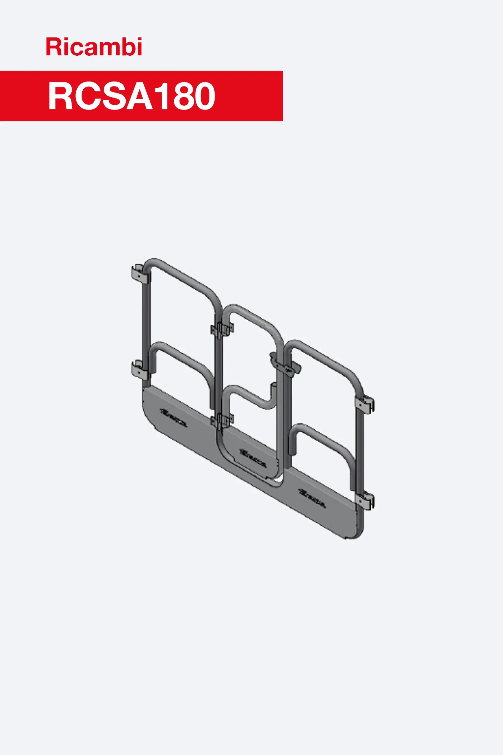 Cancello per accesso RCSA180 Faraone per trabattelli Rapido Super 100×180