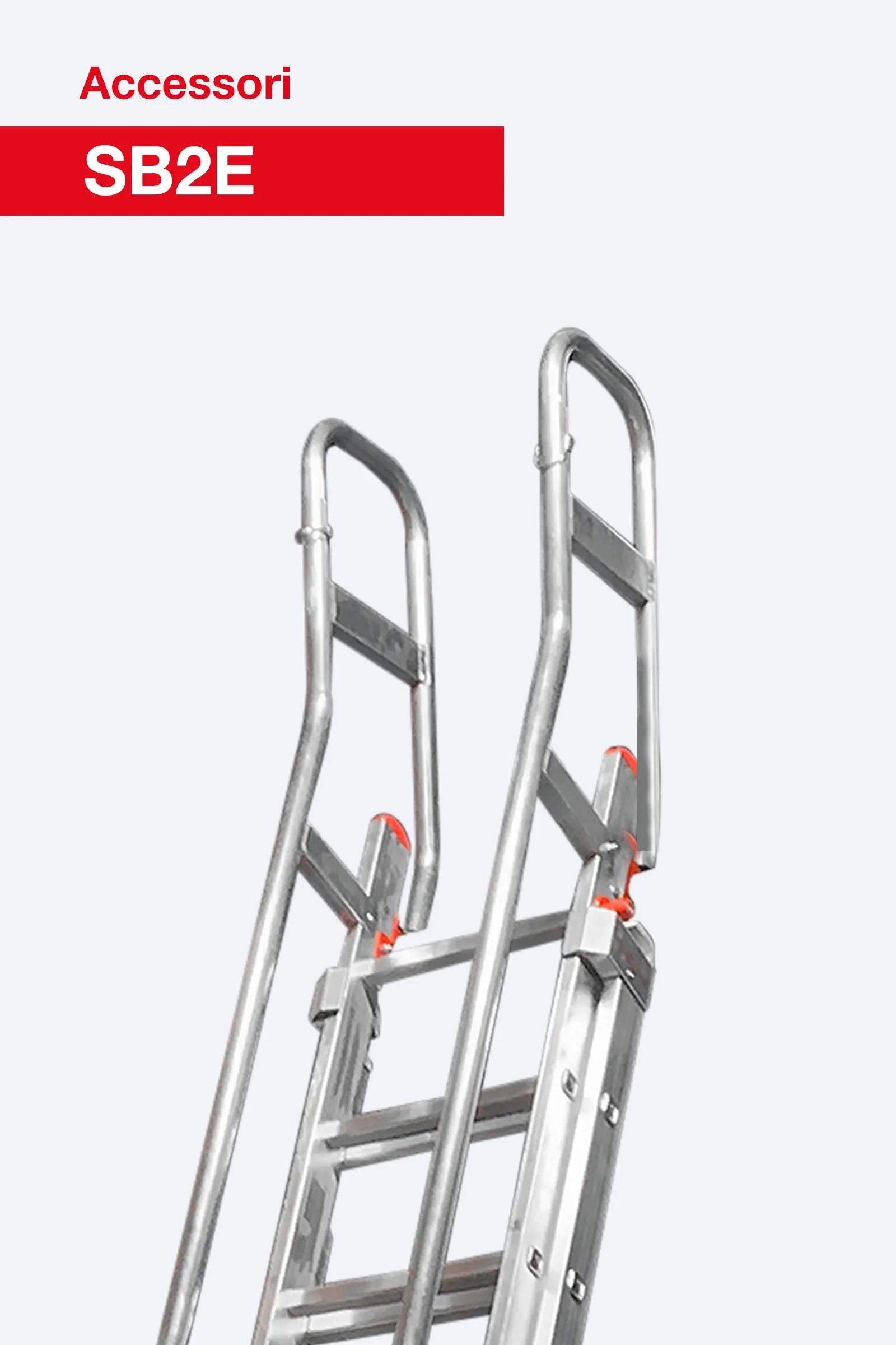 Corrimano sbarco SB2E Faraone per scale professionali multiuso ST.2N