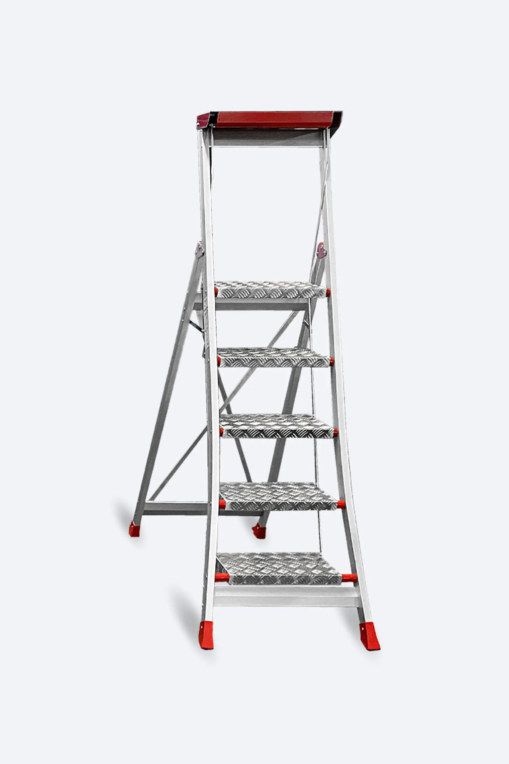 Sgabello professionale in alluminio a forbice SGP05 Faraone